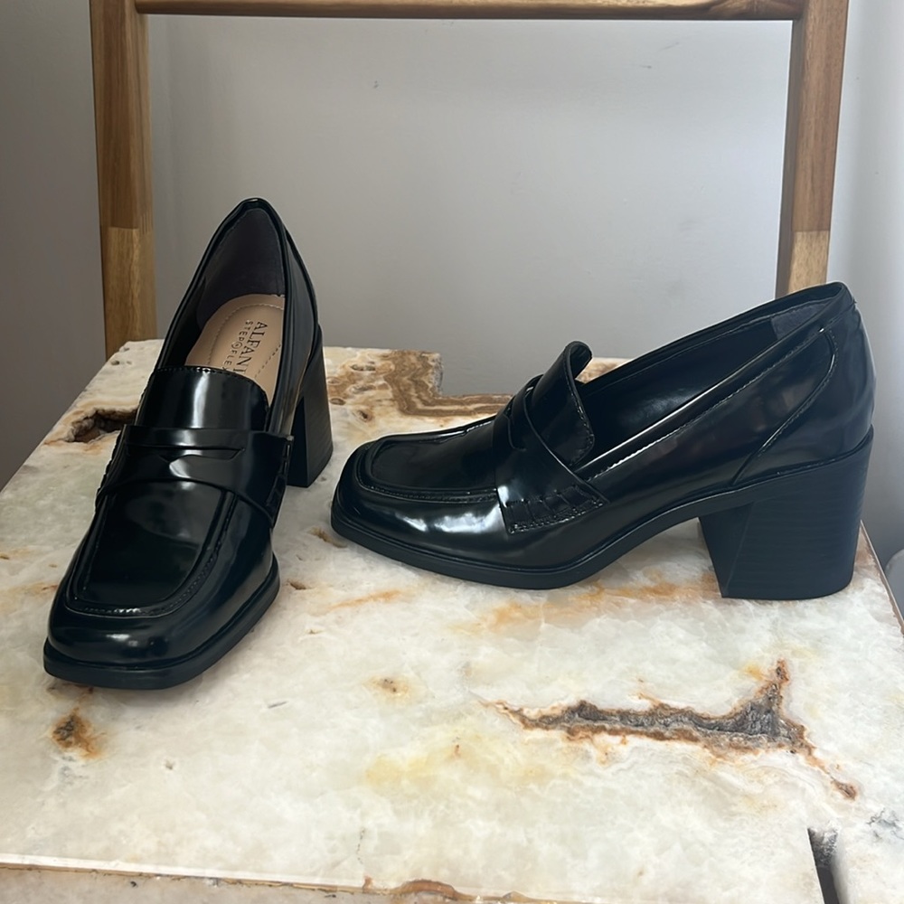 Black Patent Leather Alfani Step & Flex shoes